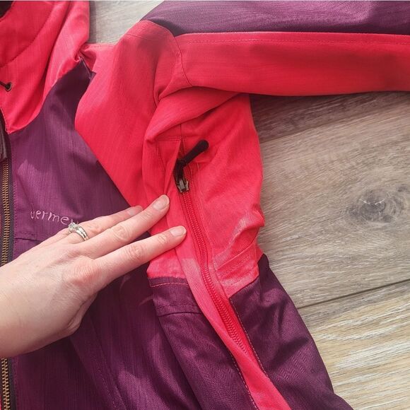 Obermeyer Sara Jacket size ladies 18 ski snowboard purple & pinkish - Picture 7 of 14